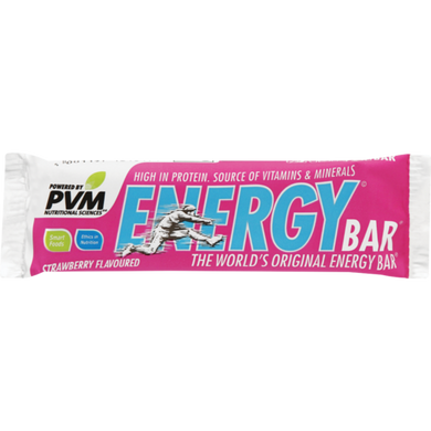 PVM Energy Bars Strawberry 45g
