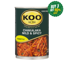 Load image into Gallery viewer, KOO Chakalaka Mild & Spicy 410g