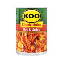 Load image into Gallery viewer, KOO Chakalaka Hot & Spicy 410g