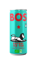 Load image into Gallery viewer, Bos Ice Tea Lime &amp; Ginger 250ml Can