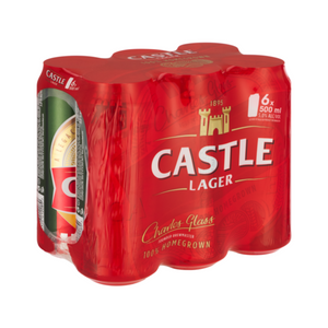 Castle Lager Can 500ml (BB: 14/04/2024)