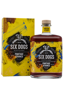 Six Dogs Gin Pinotage Stained 700ml
