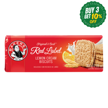 Load image into Gallery viewer, Bakers Red Label  Lemon Creams 200g