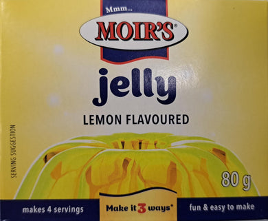 Moir's Jelly Powder Lemon 80g