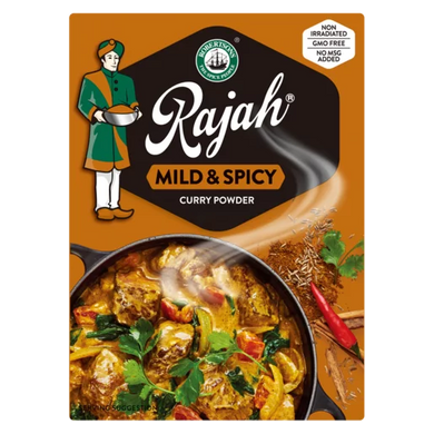 Rajah Curry Mild & Spicy 200g (BB: 16/02/2024)