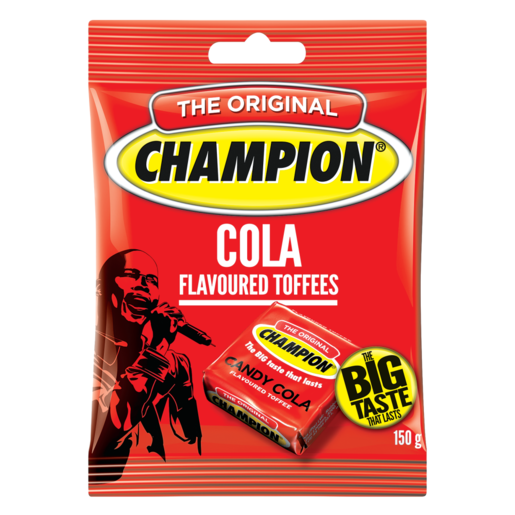 Champion Toffee Cola Bag 150g