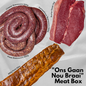 "Ons Gaan nou Braai"  Meat Box
