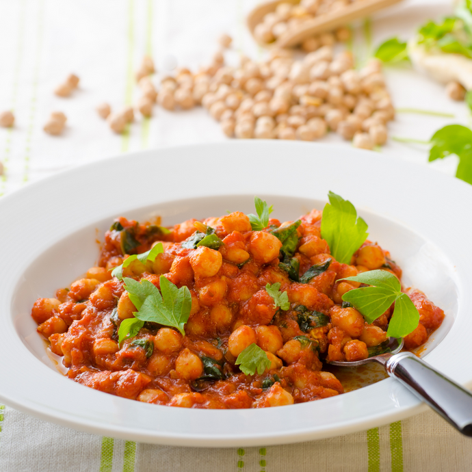 Vegan Chickpea & Spinach Curry