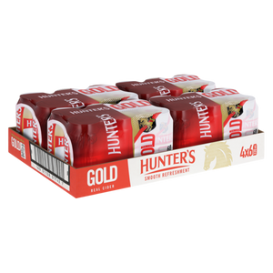 Hunters Gold Cider Can 440ml