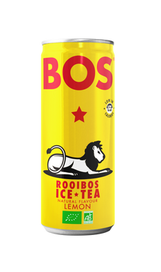 Bos Ice Tea Lemon 250ml Can