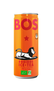 Bos Ice Tea Peach 250ml Can