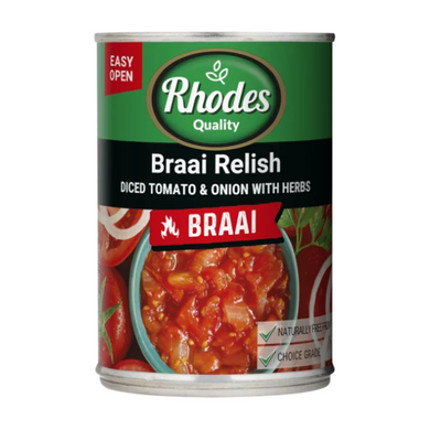 Rhodes Braai Relish with mixed herbs 410g