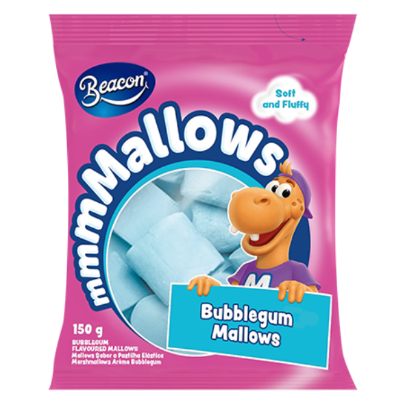 Beacon Mmmmallows Bubblegum 135g
