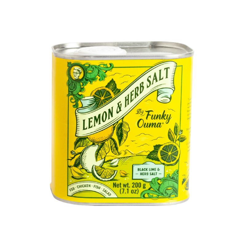 Funky Ouma Lemon and Herb Salt 200g – The Savanna
