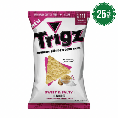 Trigz Popped Corn Chips Sweet & Salty 85g (BB:29/11/25)