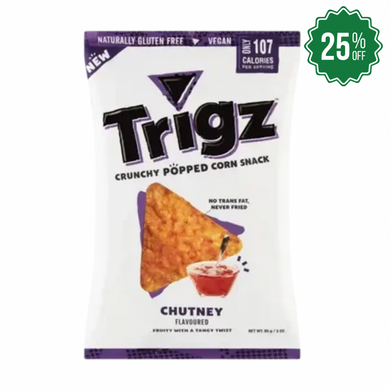 Trigz Popped Corn Chips Chutney 85g