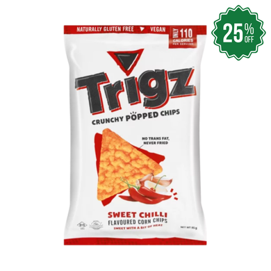 Trigz Popped Corn Chips Sweet Chilli 85g