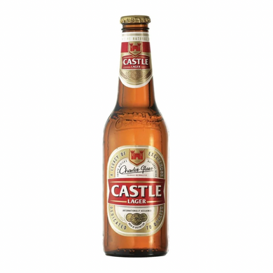 Castle Lager Bottle 330ml (BB: 22/10/2025)