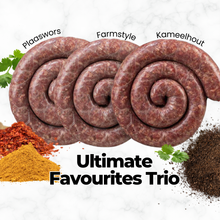 Load image into Gallery viewer, Ultimate Favourites Boerewors Trio
