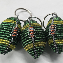 갤러리 뷰어에 이미지 로드, Beaded Keyring Rugby Ball