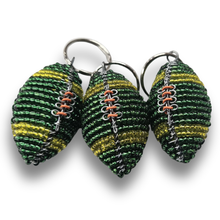 갤러리 뷰어에 이미지 로드, Beaded Keyring Rugby Ball