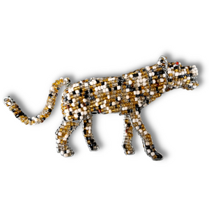 Beaded Animal Large - Leopard