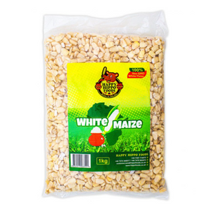 Happy Hippo White Maize Kernels 1kg