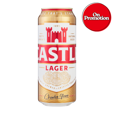 Castle Lager Can 500ml (BB: 25/11/2025)
