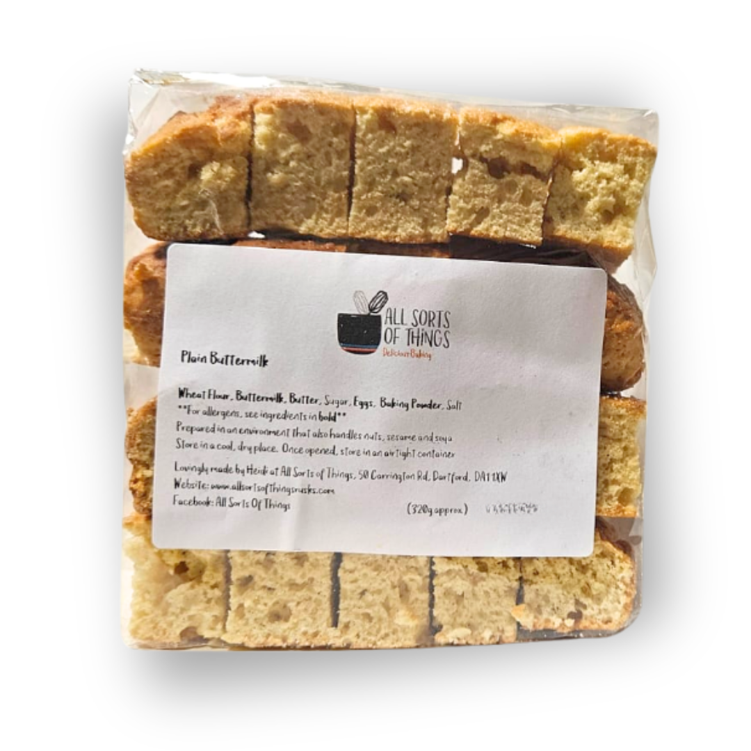 All Sorts Plain Buttermilk Rusks 320g – The Savanna