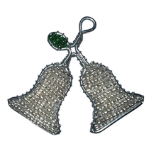Load image into Gallery viewer, Beaded Christmas Ornament - Christmas bells