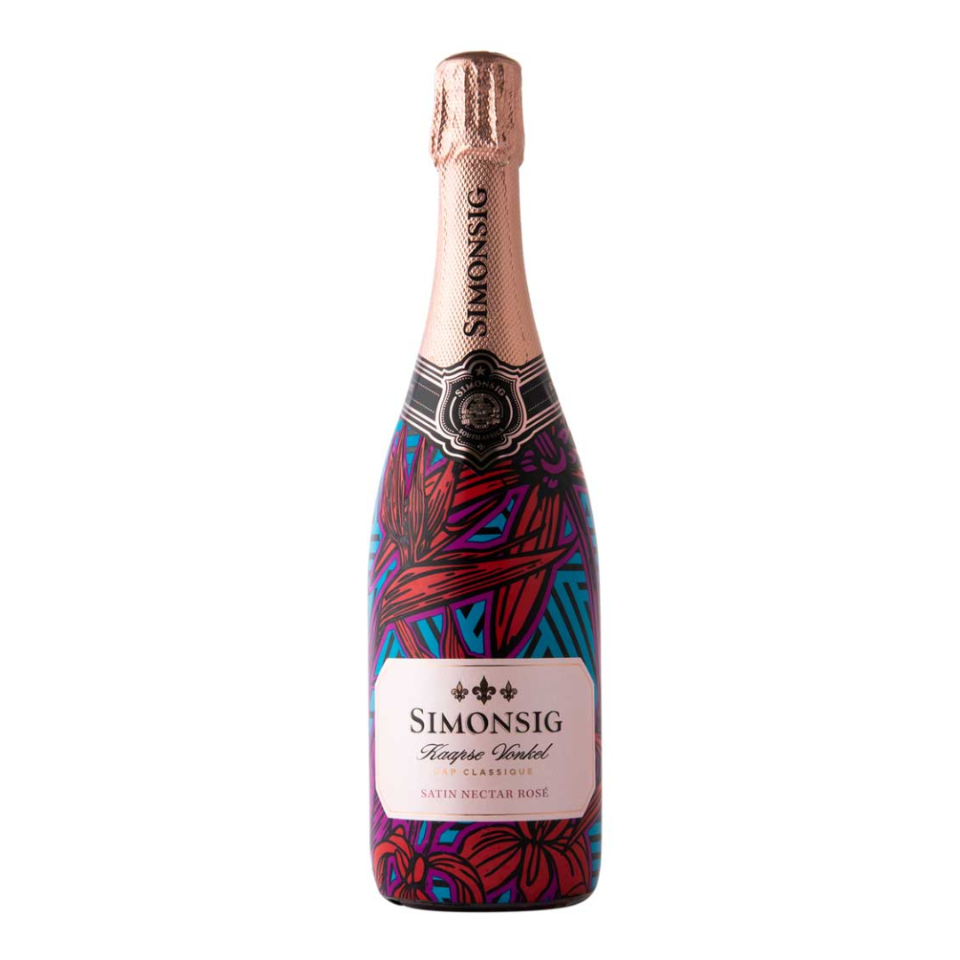 Simonsig Kaapse Vonkel Satin Nectar Rose 750ml – The Savanna - Main Image