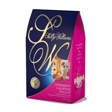 Sally Williams Nougat Cranberry and Almond 150g