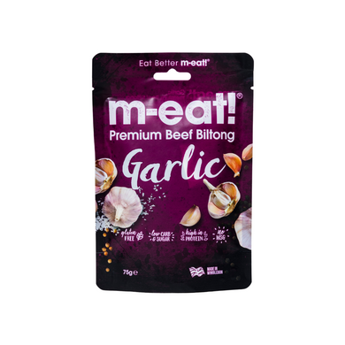 m-eat! Garlic Biltong 35g