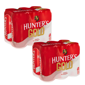 Hunter's Gold Cider Can 440ml
