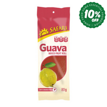 Load image into Gallery viewer, Safari Fruit Rolls Guava 80g