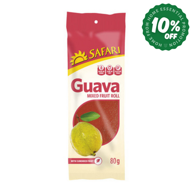 Safari Fruit Rolls Guava 80g