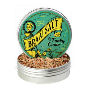Funky Ouma Braai Salt Travel Tin 90g