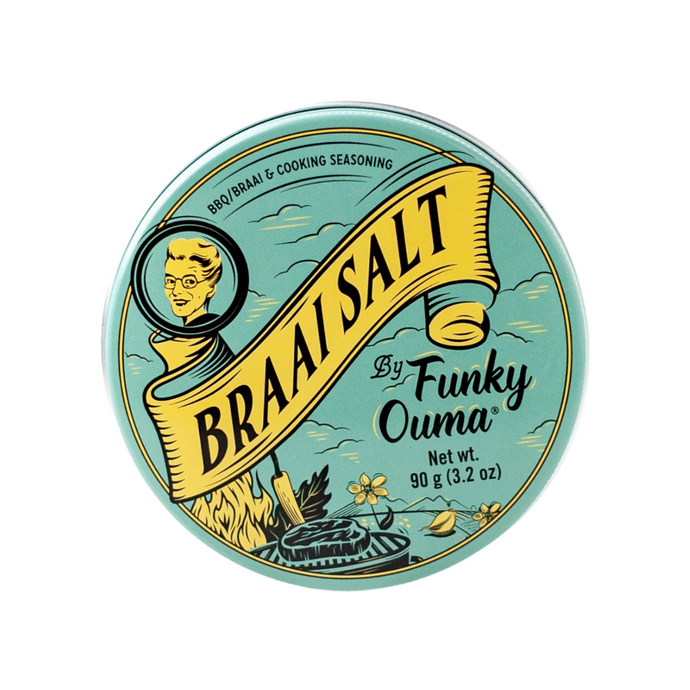 Funky Ouma Braai Salt Travel Tin 90g