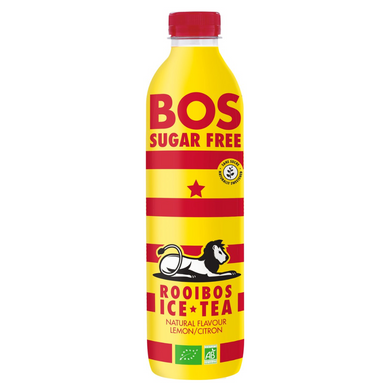 Bos Ice Tea Lemon Sugar Free 1L