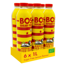 Load image into Gallery viewer, Bos Ice Tea Lemon Sugar Free 1L