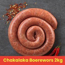 Load image into Gallery viewer, Chakalaka Boerewors 2kg