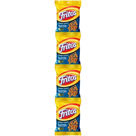 Simba Fritos Sweet Chilli Strips 4 x 25g