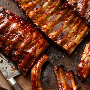 Savanna Pork Ribs Sticky Maple Single Rack (800gr - 1kg)