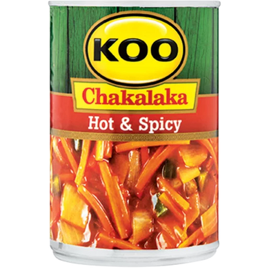 KOO Chakalaka Hot & Spicy 410g