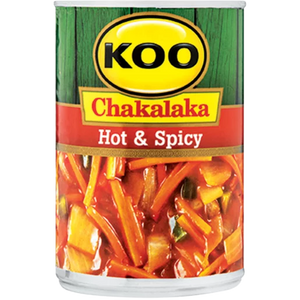 KOO Chakalaka Hot & Spicy 410g