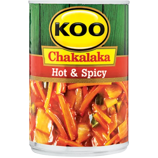 KOO Chakalaka Hot & Spicy 410g