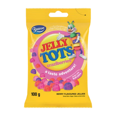 Beacon Jelly Tots Craziberries 100g