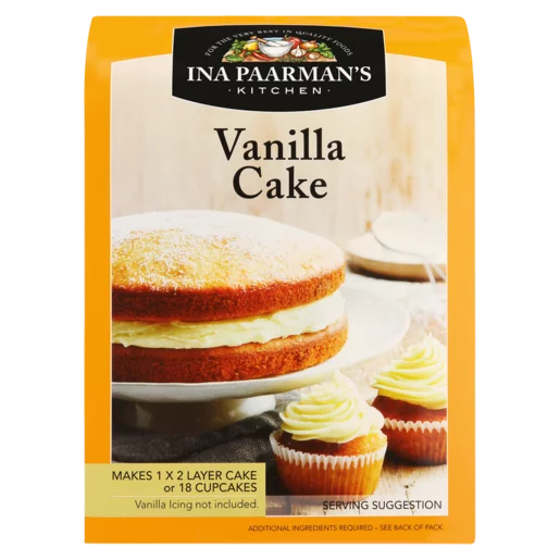 Ina Paarman's Bake Mix Vanilla Cake 650g