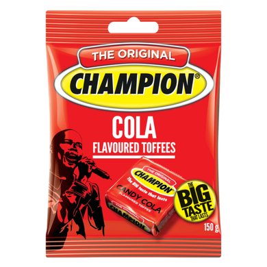 Champion Toffee Cola Bag 150g