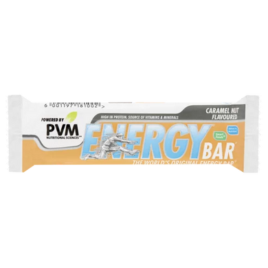 PVM Energy Bars Caramel Nut 45g